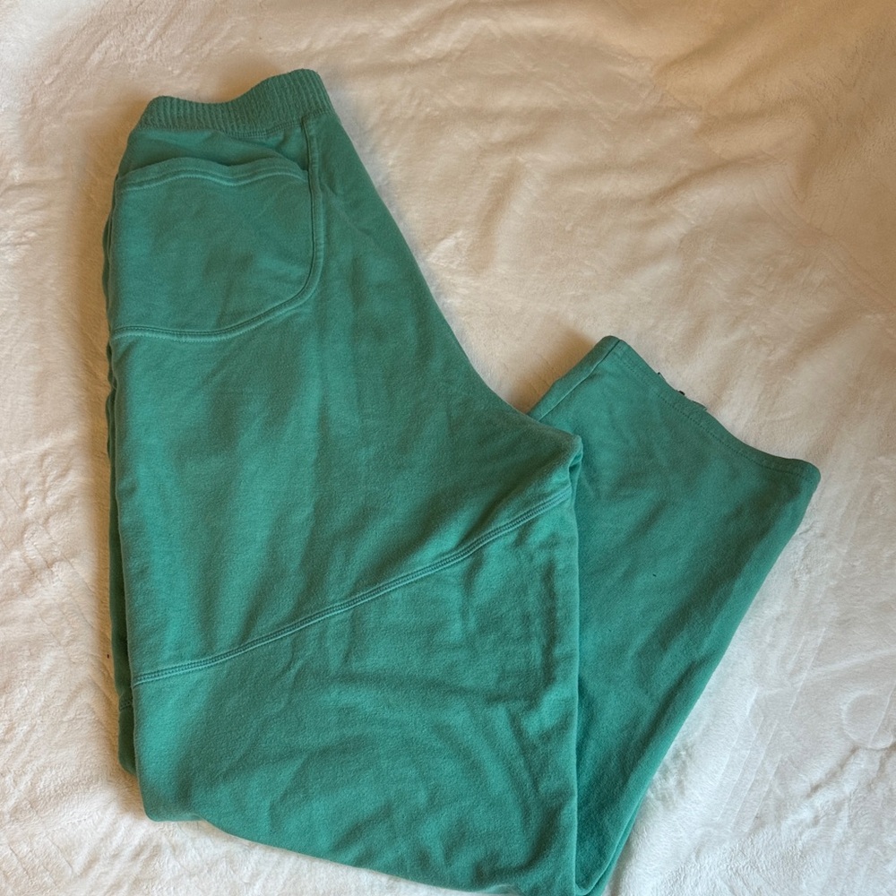 FP Movement by Free People Teal Green Track Joggers with Side Zipper - Picture 6 of 6
